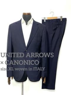 UNITED ARROWS◇イタリア製カノニコ高級生地◇メンズスーツセットアップ UNITED ARROWS◇イタリア製カノニコ高級生地◇メンズスーツ