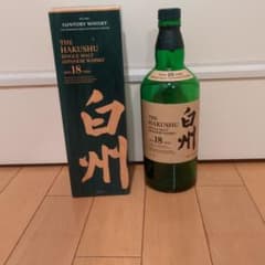 白州 18年 シングルモルトウイスキー 空き瓶＆空き箱 - メルカリ