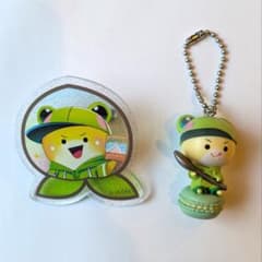 カラフルピーチ　シヴァ　ラメアクリルピンバッジ、マカロンキーホルダーのサムネイル