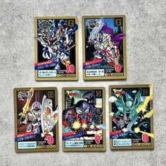 SDガンダム外伝 SDスーパーバトル カード　約170枚　まとめ売り SDガンダム外伝 SDスーパーバトル カード 5枚セット - メルカリ