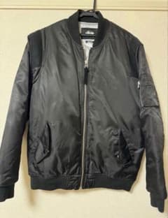 Stussy MA-1 フライトジャケット ブラック Mサイズ