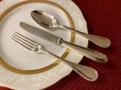 ラス1☆希少な極美品☆】クリストフル パール デザートサイズ