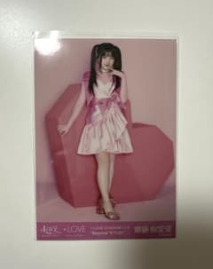 イコラブ ＝LOVE 齋藤樹愛羅 国立キービジュアル生写真ヒキのサムネイル