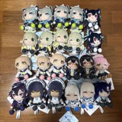 【新品】ブルーアーカイブミニぬいぐるみ１０種合計２２体まとめ売り+フィギュア１体