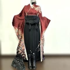 卒業式　成人式　振袖 袴セット袴(紐下95㌢)159〜164㌢ ブーツ＋10㌢可のサムネイル
