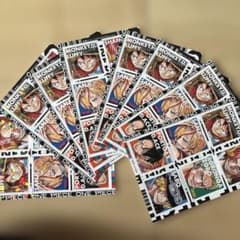ONE PIECE 캐릭터 씰 세트 8장 세트