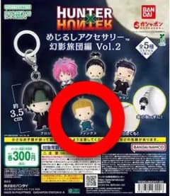 ③ HUNTER × HUNTER 메지루시 액세서리 핑크스