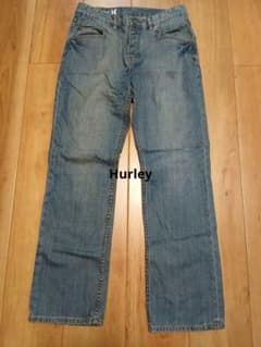 【美品】Hurley/ストレートデニムパンツ/32インチ/ホームクリーニング済みのサムネイル