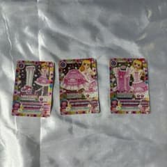 アイカツカード 2013 スプリングコレクション 3枚セット　ベビーピンク アイカツカード 2013 スプリングコレクション 3枚セット ベビーピンク