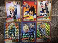 ドラゴンボールZ_スーパーバトルカード_ベジータ＆トランクス親子