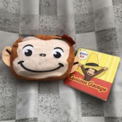 おさるのジョージ　ぽってりフェイスポーチ付 エコバッグ