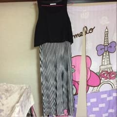レトロガール マキシ丈ワンピースのサムネイル
