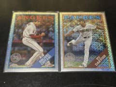 topps 2023 大谷　ダルビッシュ　mojoリフラクター　2枚セットのサムネイル