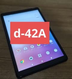 docomo ドコモ dtab d-42A 本体 ブルー - メルカリ