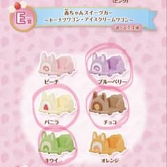 シルバニアファミリー キラキラくじ~ハッピースイーツ~ 赤ちゃんスイーツカーE賞のサムネイル