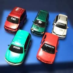 値下げ ミニカー 5台 S-MX Kei LEGACY IPSUM MARCHのサムネイル
