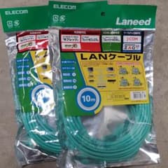 LANケーブル ELECOM LD-CT/G10 【2本】のサムネイル
