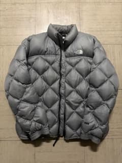 The North Face グレー 短丈ダウンジャケット 600フィルパワー - メルカリ