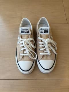 韓国で購入 CONVERSE ALL STAR スニーカー ベージュ