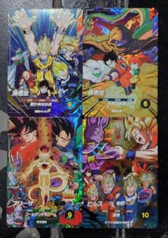 【即日発送】極美品　ドラゴンボールダイバーズ　ムービーポスターカード　コンプ 即日発送】極美品 ドラゴンボールダイバーズ ムービーポスターカード