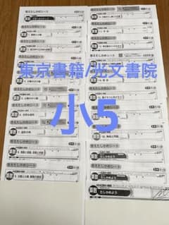 令和5年度小学校5年生算数答えたしかめシート カラーテスト光文書院 小5のサムネイル