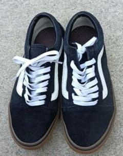 US企画 VANS オールドスクール 黒✕ガムソールのサムネイル