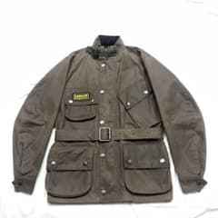 ご売約済　Barbour international 34 ダークブラウン ご売約済 Barbour international 34 ダークブラウン - メルカリ