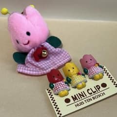 未使用 ハウステンボス チューリー ぬいぐるみ と クリップ セット