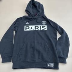 NIKE JORDAN PSG パーカー ブラック　パリ・サンジェルマン