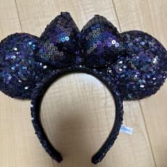 東京ディズニーリゾート ミニー カチューシャ パープル スパンコールのサムネイル