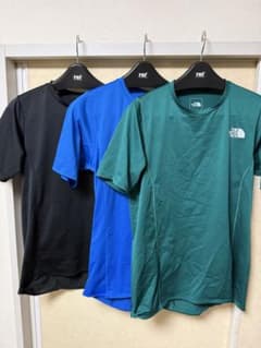 美品】ノースフェイス ドライドットライトクルーNT12588 NT12373