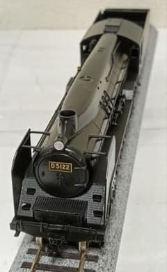 HOゲージ 天賞堂 アダチ D51全流蒸気機関車、カンモーター