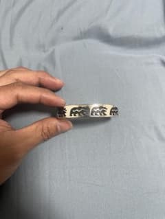 インディアンジュエリー ベアーバングルのサムネイル
