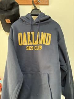 OAKLAND SK9 CLUB プルオーバー パーカー ネイビーのサムネイル
