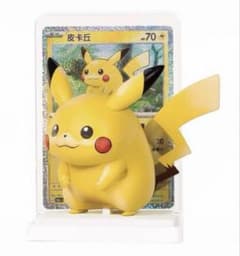 中国限定ポケモンカードイラストフィギュアコレクション 絵夢点睛ピカチュウ 017のサムネイル