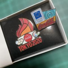 コカ・コーラ 東京オリンピック 2020 ピンバッジ 聖火 - メルカリ