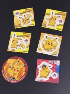ポケモン ピカチュウ シール ステッカー まとめ売りのサムネイル
