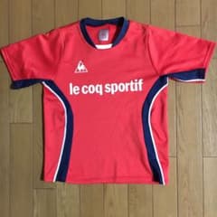 値下げ❗️lecoqsportif  130 半袖Ｔシャツ　赤色のサムネイル
