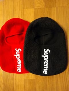 シュプリーム バラクラバ 黒&赤セットのサムネイル