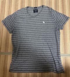 Abercrombie & Fitch 人気のボーダー Tシャツ XLのサムネイル