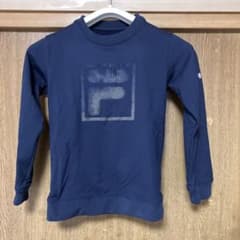 FILA キッズ トレーナー ネイビー 140cmのサムネイル