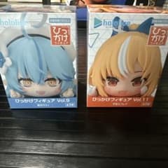ホロライブ ひっかけフィギュア 雪花ラミィ 不知火フレア 2種セットのサムネイル