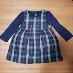 チェックのおでかけワンピースのサムネイル