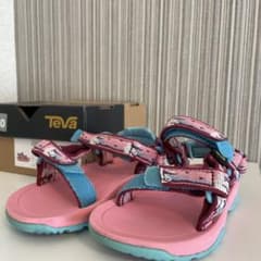 TeVa サンダル　キッズ　ピンク　14.0cmのサムネイル