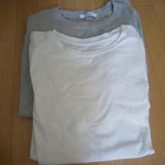 relume 長袖Tシャツ グレー ホワイト 2枚セット