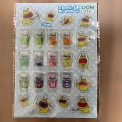 非売品　新品未使用Check-Up ぷっくりシール　ライオン歯材　ムシバラス LION 非売品 新品未使用Check-Upぷっくりシールライオン歯材ムシバラス
