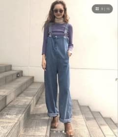 Ameri ADORAKABLE OVERALL DENIM - メルカリ