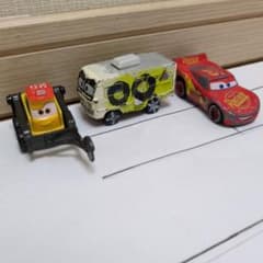 ディズニー系トミカ 3台セットのサムネイル