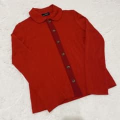 tricot COMME des GARCONS 長袖カーディガン レッドのサムネイル