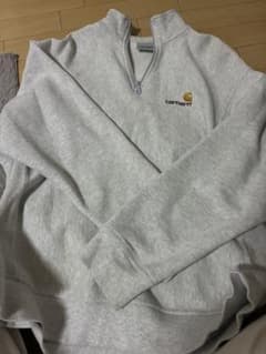 L*z様 Carhartt ハーフジップスウェット M グレーのサムネイル